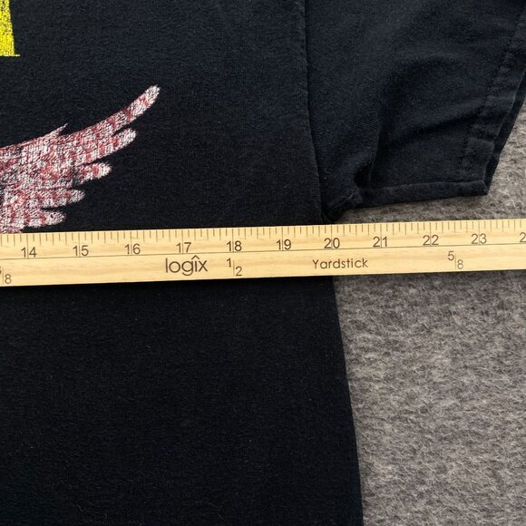 Nirvana in Utero T Shirt Tour Concert Band Rock Grunge Gothic Angel Mens Medium‎ - Picture 5 of 6